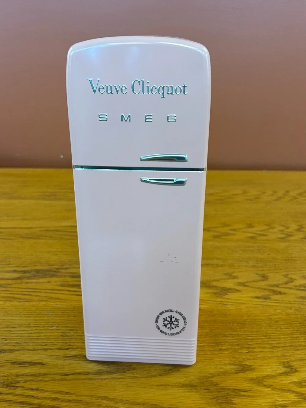Veuve Cliquot Smeg mini cooler